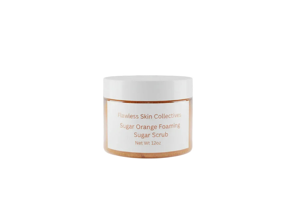 ORANGE SUGAR FOAMING SUGAR SCRUB