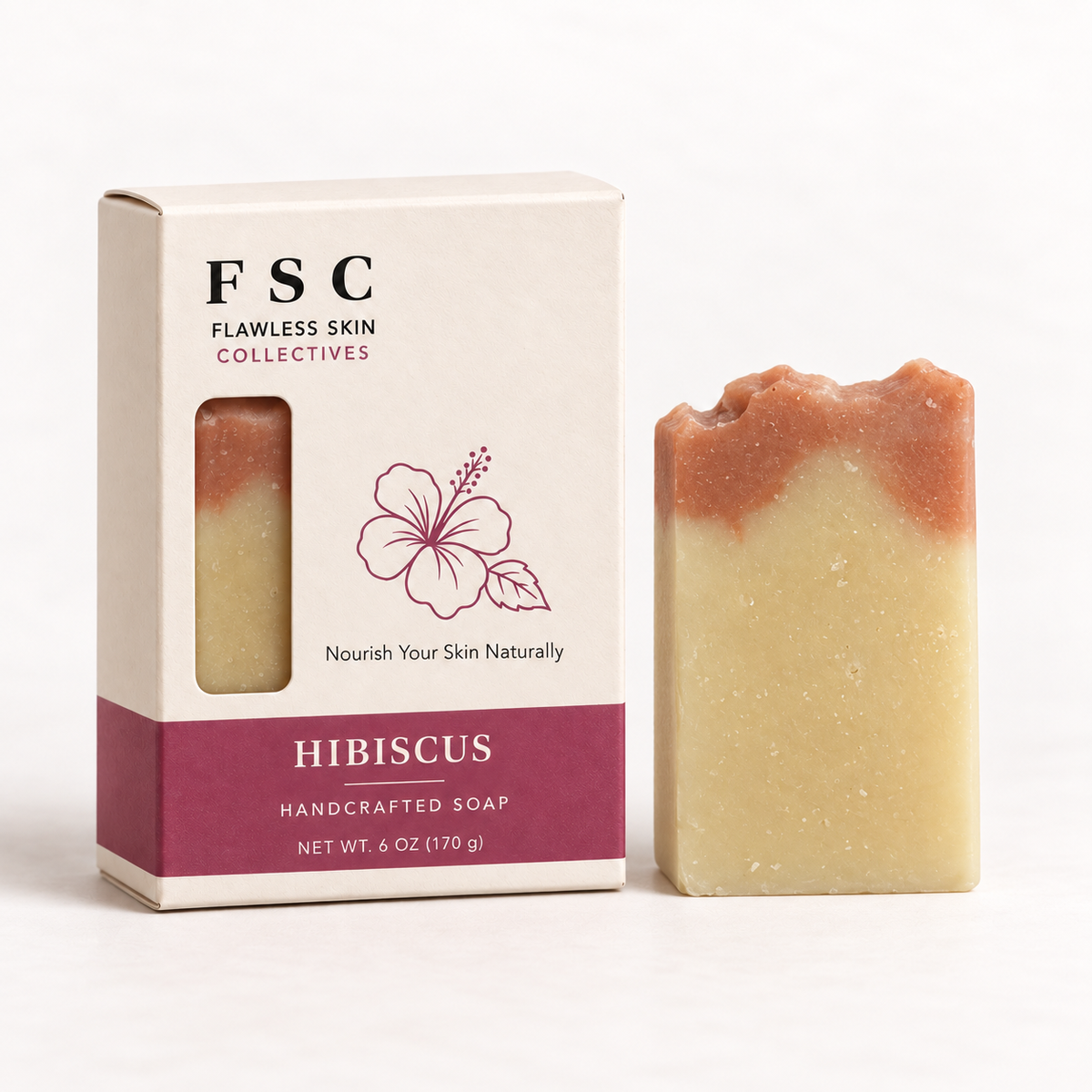 HIBISCUS BAR SOAP