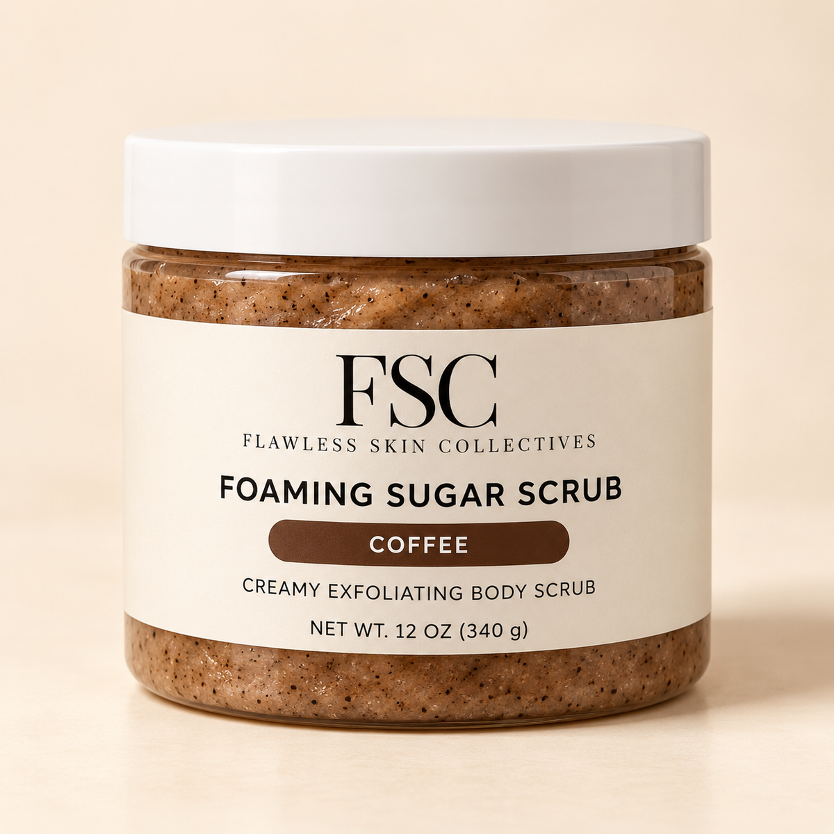COFFEE FOAMING SUGAR SCRUB