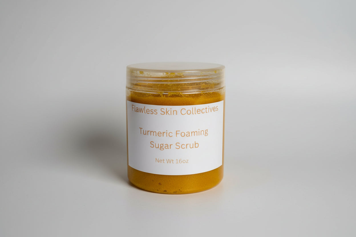 TURMERIC FOAMING SUGAR SCRUB