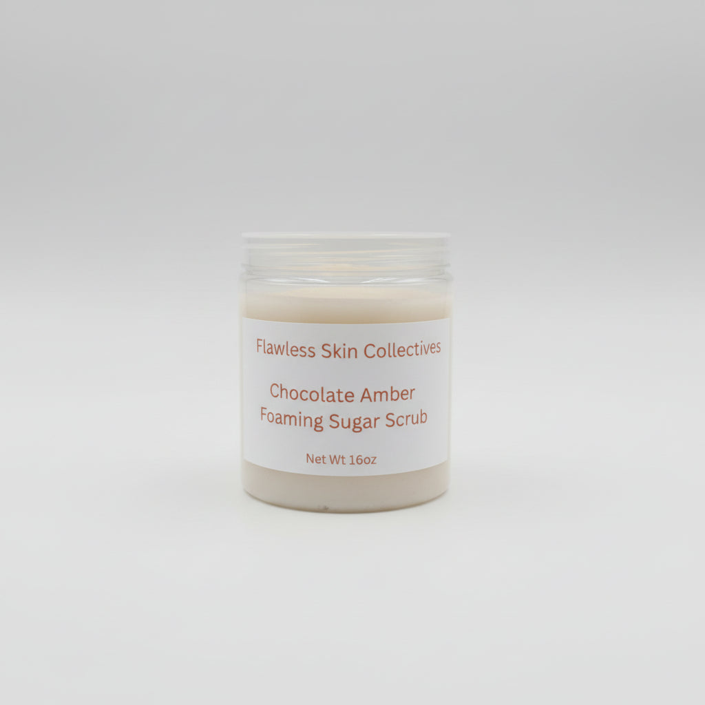 CHOCOLATE AMBER FOAMING SUGAR SCRUB