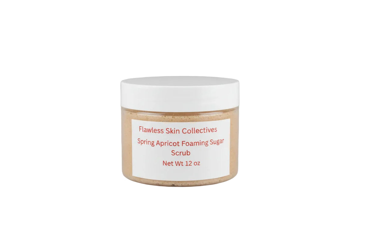 APRICOT SPRING FOAMING SUGAR SCRUB
