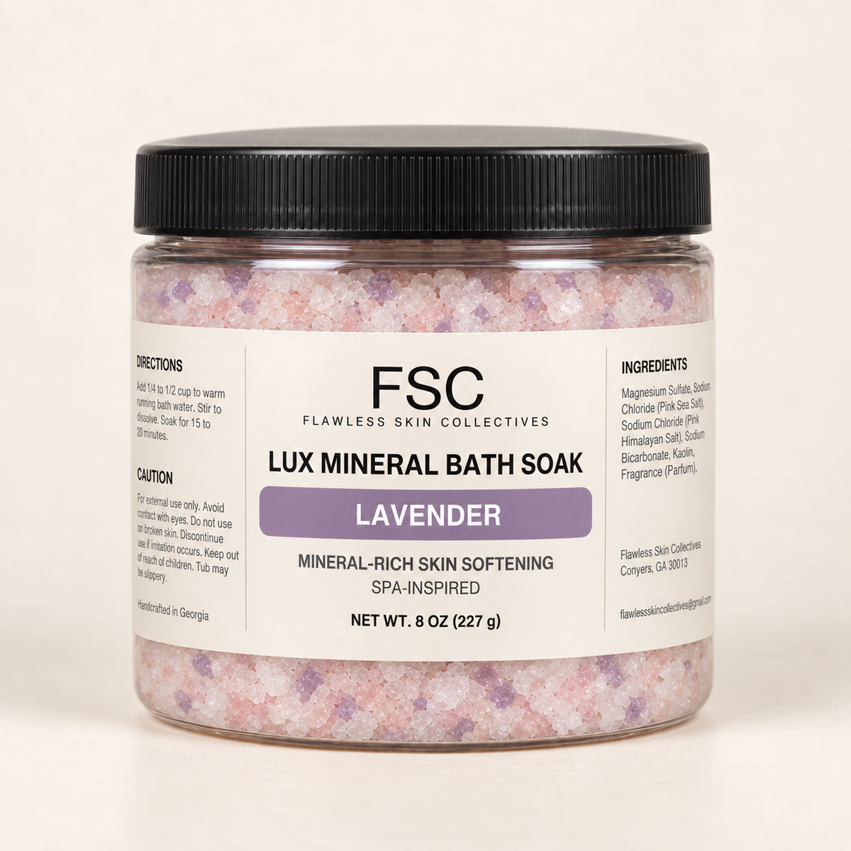 LAVENDER BATH SOAKS