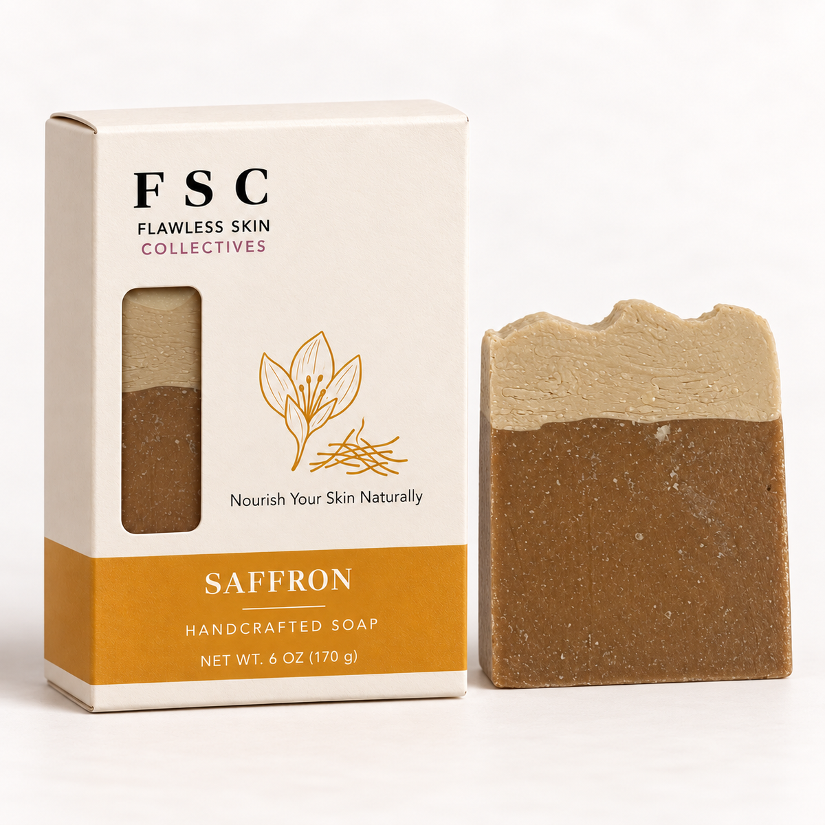 SAFFRON BAR SOAP