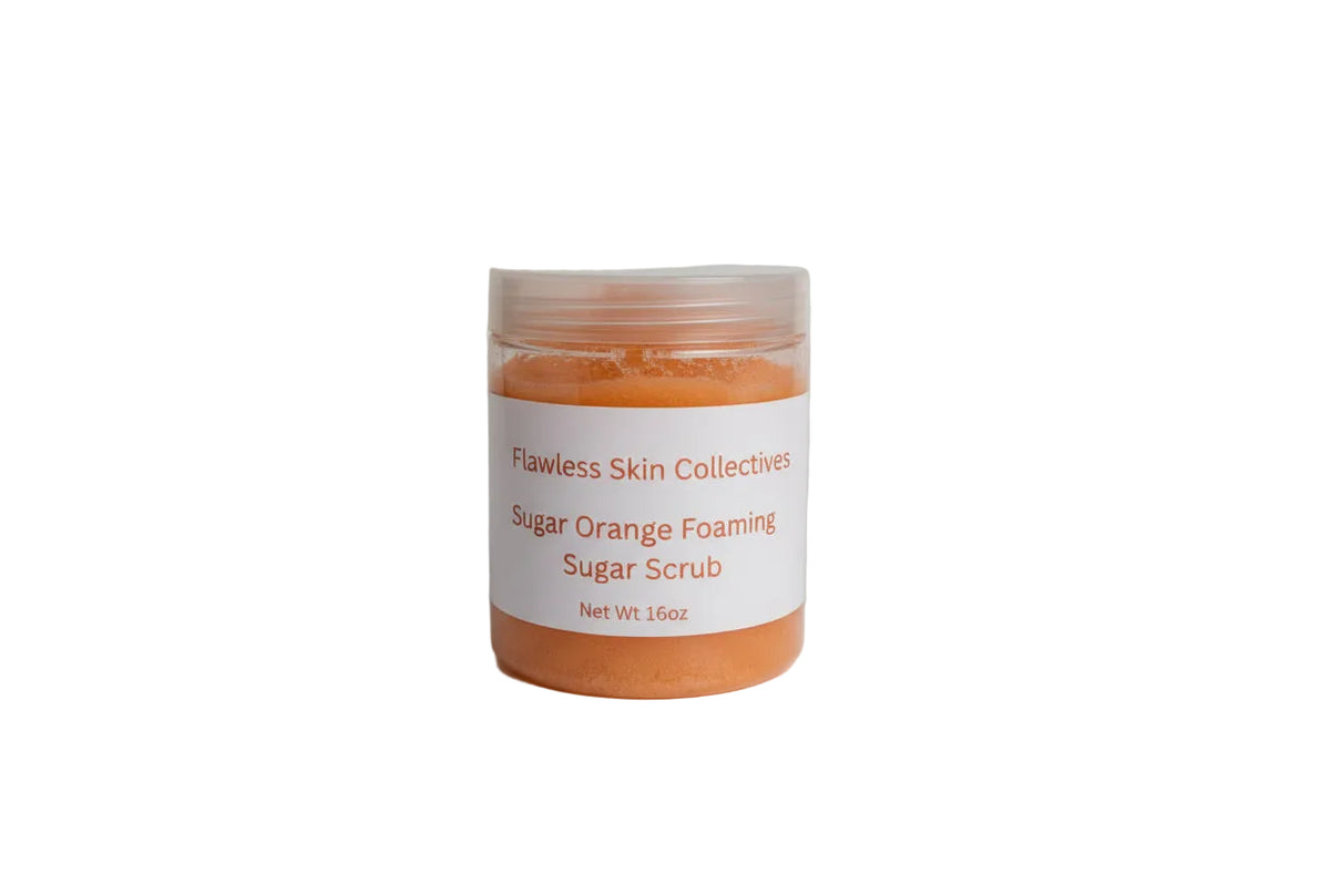 ORANGE SUGAR FOAMING SUGAR SCRUB