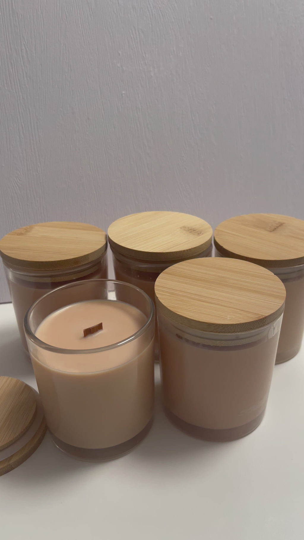 GINGERBREAD CANDLES